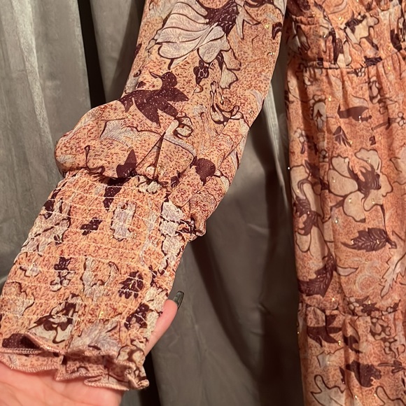 NWT Anthropology O.P.T Floral Degege dress - Picture 4 of 6